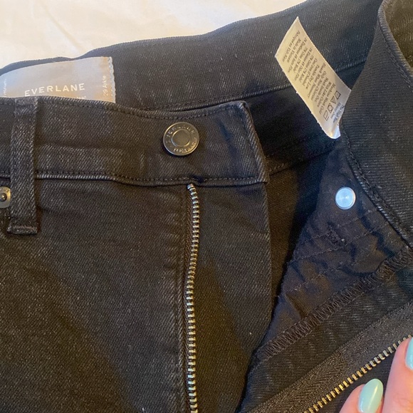 Everlane High Rise Skinny Jean - Black - 29 Ankle - Picture 4 of 6